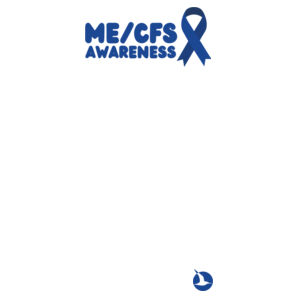 ME/CFS AWARENESS Dress/Nightie - Blue Print Design