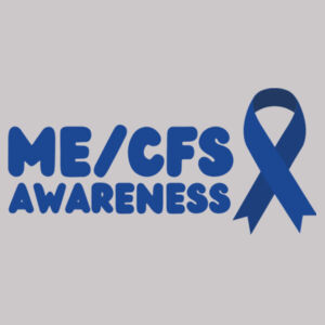 ME/CFS AWARENESS Unisex Hoodie - Blue Print Design