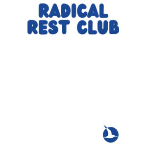 RADICAL REST CLUB Youth Tee - Blue Print Design