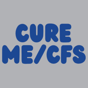 CURE ME/CFS Youth Hoodie - Blue Print Design