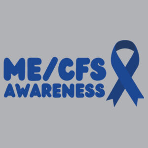 ME/CFS AWARENESS RIBBON Youth Hoodie - Blue Print Design