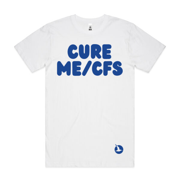 CURE ME/CFS Unisex Tee - Blue Print Thumbnail