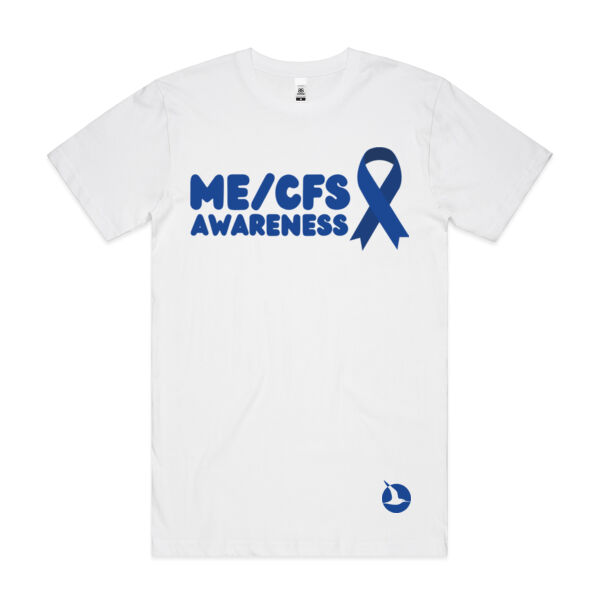 ME/CFS AWARENESS Unisex Tee - Blue Print Thumbnail