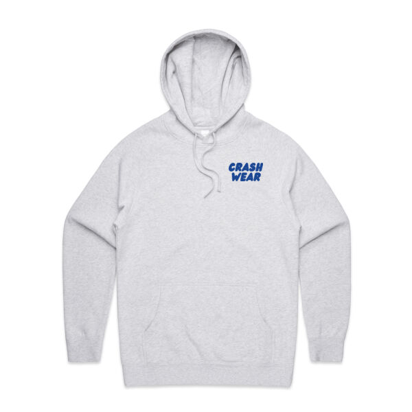 CRASH WEAR Unisex Hoodie - Blue Print Thumbnail