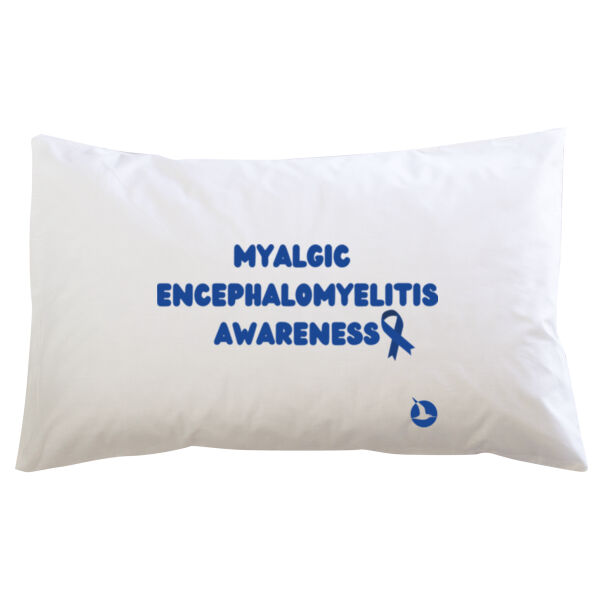 ME AWARENESS Pillowcase - Blue Print Thumbnail