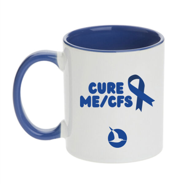CURE ME/CFS RIBBON Mug - Blue Print Thumbnail