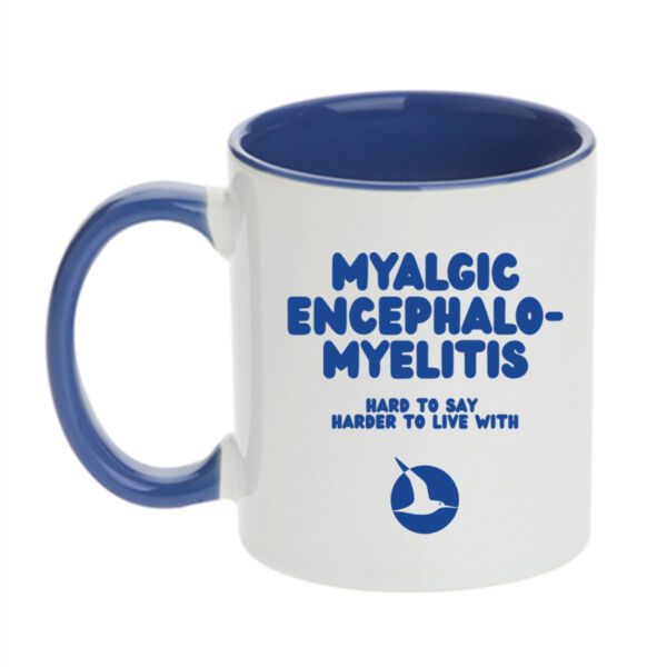 MYALGIC ENCEPHALO-MYELITIS Mug - Blue Print Thumbnail