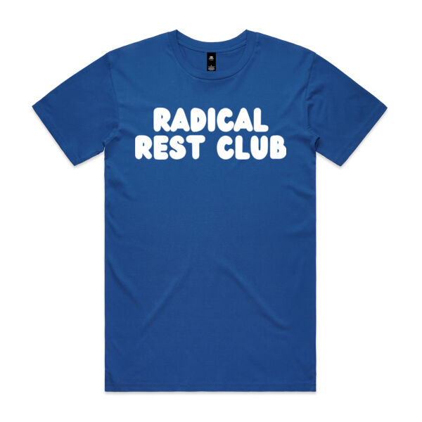 RADICAL REST - Unisex Tee - White Print Thumbnail